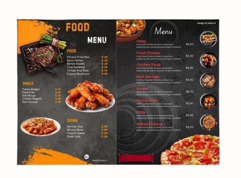 Menu Book